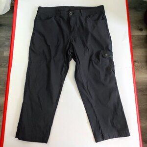 Eddie Bauer Rainer Capris outdoor activity pants black women's size 10